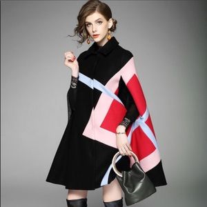 Stylish Cape multi color